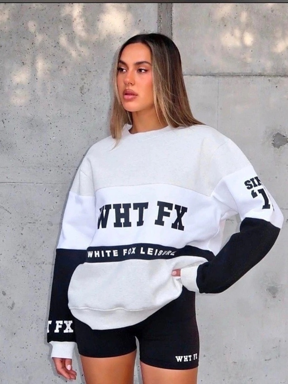 White Fox latest and greatest crew neck